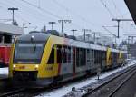 hlb-hessenbahn/172608/hlb-vt-284-vt-204-und HLB VT 284, VT 204 und VT 201 als RB aus Gersfeld (Rhn) am 20.12.11 in Fulda