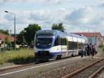Ostseeland Verkehr GmbH VT 0003 als OLA nach Btzow am 25.07.10 in Torgelow