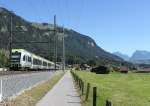 Eisenbahnbilder/283024/regioexpress-nach-bern-kurz-hinter-frutigen RegioExpress nach Bern kurz hinter Frutigen -  (Frutigen, 31.07.2013)