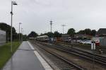Eisenbahnbilder/361566/ruhe-in-niebuell-neg-17-08-2014 Ruhe in Niebüll Neg (17-08-2014)