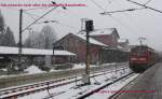 Eisenbahnbilder/392602/ich-glaub-das-bild-sagt-schon Ich glaub das Bild sagt schon alles ;) Da es dieses Jahr keinen Schnee bislang gab der sich am Boden halten konnte musste ein älteres Bild vom März 2013 herhalten. (Au(Sieg) während dem Umbau)