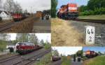Da ja das Ende des Güterverkehrs auf der Holzbachtalbahn so gut wie beswiegelt ist hab ich mal eine kleine Collage erstellt, um den Verkehr nochmals zu dokumentieren.