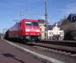 Eisenbahnbilder/61534/185-312-6-durchfhrt-mit-einem 185 312 6 durchfhrt mit einem Gterzug den Bahnhof von Oberlahnstein am 30.03.2010