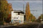 Schade, dass bei dieser Lichtstimmung kein Zug kam....(Bochum Riemke,03.11.11)