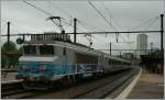 SNCF BB 22356 im einem TER von Lyon ist in Dijon eingetroffen.
22. Mai 2012