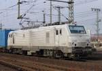 037 527-5 von CB Rail vermietet an ITL am 14.02.11 in Fulda