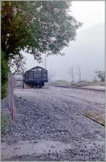 CP Bahnhofs-Ambiente in St-Martin du Var im Sommer 1985.