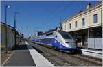 Der TGV 287 von Paris nach Evian les Bains erreicht Thonon. 

23. März 2019