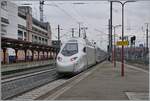 Noch einmal der TGV M Avelina Horizon Rame 997 mit den Triebköpfen TGV 21 015 und 21 016 in Strasbourg.