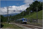 Vermehrt dominieren die für elektrifiziert und Fahrdrahtlose Strecken geeignente SNCF Triebzüge B 82500 das Bild des TER-Verkehrs. Das Bild zeigt den Triebzug 27753  in La Plaine auf dem Weg Richtung Lyon.
20. Juni 2016