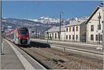Der SNCF Z 31 509  (Coradia Polyvalent régional tricourant) erreicht als LEX SL3 von Coppet kommend sein Ziel St-Gervais Les Bains Le Fayet.

14. Februar 2023