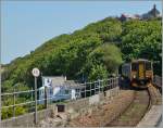 Der Triebwagenzug 150 246 erreicht St Ives.
17. Mai 2014 