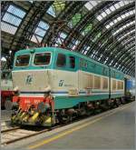 Die FS 656 052 in Milano Centrale.