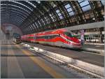 etr-400/483293/ein-trenitalia-fs-etr-400-frecciarossa Ein Trenitalia FS ETR 400 Frecciarossa 1000 in Milano Centrale.
1. März 2016