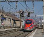 etr-400/770021/als-fr-9292-von-milano-centrale Als FR 9292 von Milano Centrale nach Paris Gare de Lyon verlässt der FS Trenitalia ETR 400 050 Chambéry-Challes-les-Eaux.

20. März 2022