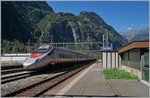 ETR 610/519762/ein-fs-trenitalia-eter-610-auf Ein FS Trenitalia ETER 610 auf der Fahrt Richtung Süden bei der Durchfahrt in Lavorgo(Gotthard Südrampe).
7. Sept. 2016