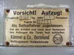 Das Fabrikschild ...  Daniel Siegele 08.09.2010
