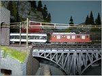 Zwei noch nicht ganz fertig gestellte 3D shapeways Z Bahn Modelle auf Probefahrt auf meiner Z-Anlage.
29. Mai 2016