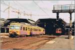 Nur kurz verkehrten die vier Prototypen des RABDe 8/16. 
Z�rich, den 10 Sept 1984