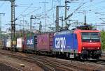 482 024 mit G�terzug am 17.05.12 in Fulda