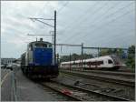 Eine weiter Diesellok fr den Gleisbau: die Am 846 601-3 in Morges.