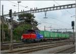 Die SBB Cargo Eem 923 023-6 in Renens. 9. Okt. 2013