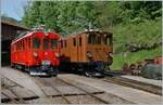 Festival Suisse de la vapeur / Schweizer Dampffestival 2023 der Blonay-Chamby Bahn: Neben der Überraschung in Form des RhB Bernina Bahn ABe 4/4 I N° 35 in Chaulin präsentierte sich die