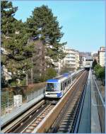 metro-lausanne/120836/die-mtro-zwischen-lausanne-bahnhof-und Die Mtro zwischen Lausanne Bahnhof und Ouchy am 13.02.2011.  