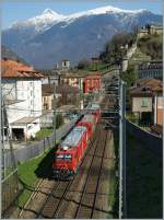 Lsch- und Rettungszug bei Bellinzona. 21.03.2011