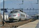 TGV de neige von Paris nach Brig in Martingy.