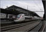 Der TGV Lyria 4417 ist aus Paris in Lausanne eingetroffen.