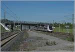 Der TGV Lyria 9203 von Paris Gare de Lyon nach Zürich erreicht Belfort-Montbéliard TGV. Der TGV Lyria Triebzug 4409 wirbt mit seinem Botschafter Stan Wawrinka für die Marke Lyria.

1. Juni 2019