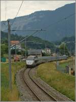 Lyria/83378/tgv-lyria-9284-bern---paris TGV Lyria 9284 Bern - Paris bei Noiraigue am 22. Juli 2010. 