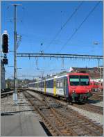 Ein NPZ als S 2 nach Palzieux erreicht Lausanne. 
29.09.2010 