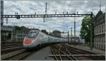 Von Milano nach Genve unterwegs, erreicht der ETR 610 Lausanne.
24. Mai 2013