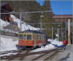 blm-bergbahn-lauterbrunnen-murren/330785/der-blm-be-44-n176-31 Der BLM Be 4/4 N° 31 in Mürren.
9. März 2014