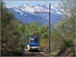 Ein Treno Panoramico  zwischen Verigo und Marone. 15.04.2014