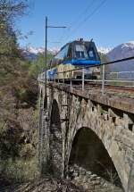 FART SSIF/336493/ein-treno-panoramico-auf-der-fahrt Ein Treno Panoramico auf der Fahrt von Domodossola nach Locano zwischen Verigo und Marone. 
15.04.2014