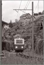 Rochers de Naye Beh 2/4 203 bei les Planches (Montreux)   5.