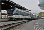 Die MOB Ge 4/4 8002 wartet mit ihrem GoldenPass Express GPX 4064 in Montreux auf die baldige Abfahrt nach Interlaken Ost.

30. August 2023