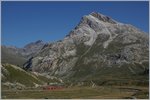 RhB/522188/berninabahnimpressionnen-zwischen-bernia-lagalp-und-bernina Berninabahnimpressionnen zwischen Bernia Lagalp und Bernina Ospizio - Berninaexpress BEX 951 con Chur nach Tirano.   
13. Sept. 2016
