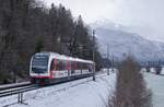 zb-zentralbahn/751286/nur-als-dreiteiler-abeh-160-002-8 Nur als dreiteiler ABeh 160 002-8 ist dieser 'Fink' als IR von Interlaken nach Luzern bei Brienzwiler unterwegs.

16. März 2021