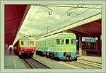 711/298809/der-zleni-vlak-grner-zug-711 Der 'Zleni vlak' (Grner Zug) 711 001 fhrt nur 1. Klasse und ist Zuschlagspflichtig. 
Maribor, 30 Mrz 1995(Scann)