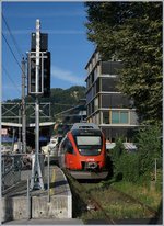 4024/521810/ein-oebb-4042-wartet-in-bregenz Ein ÖBB 4042 wartet in Bregenz Hafen auf die Abfahrt nach Bludenz.
8. Sept. 2016