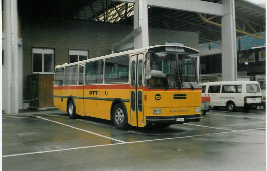 (017'420) - PTT-Regie - P 24'358 - Saurer/R&J am 26. Juni 1997 in Thun, Grabengut