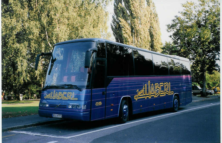 (025'109) - Aus Deutschland: Haberl, Wallerfing - DEG-H 7773 - Volvo/Drgmller am 6. August 1998 in Thun, Lachen