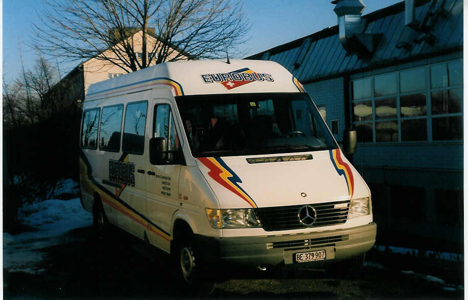 (028'431) - Berner+Wanzenried, Bern - Nr. 7/BE 379'907 - Mercedes am 29. Dezember 1998 in Bern, Automobilwerksttte PTT