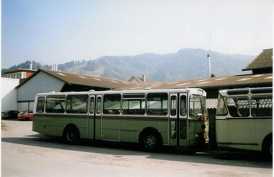 (030'129) - ATGH Heiligenschwendi - Nr. 1 - FBW/R&J am 16. Mrz 1999 in Thun, Garage STI
