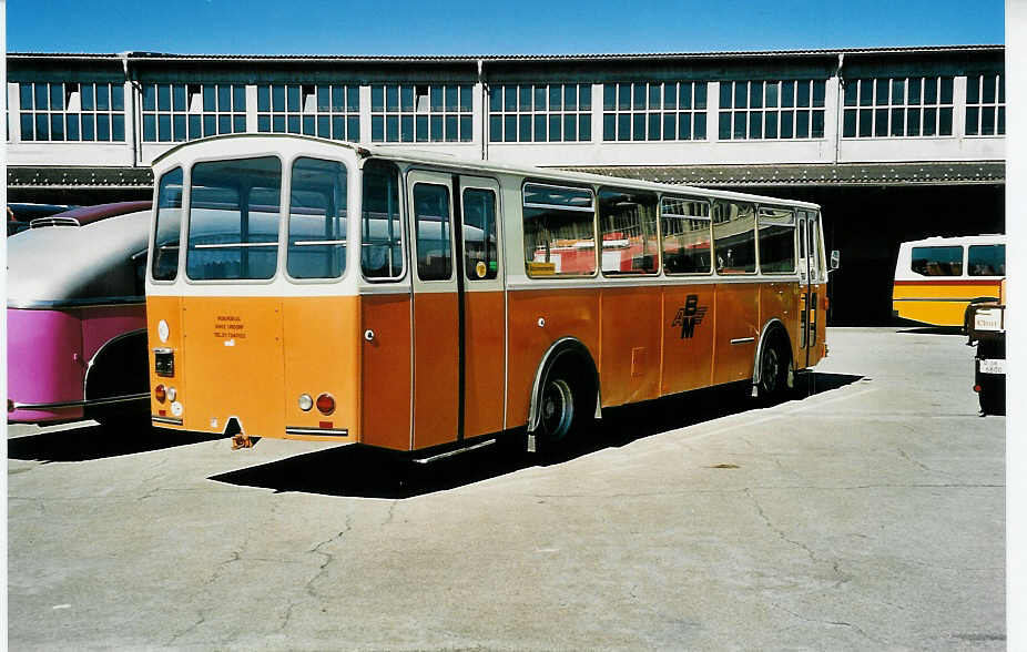 (041'003) - Regg, Urdorf - Nr. 3 - FBW/R&J (ex ABM Meinisberg Nr. 3) am 18. Juni 2000 in Hinwil, AMP