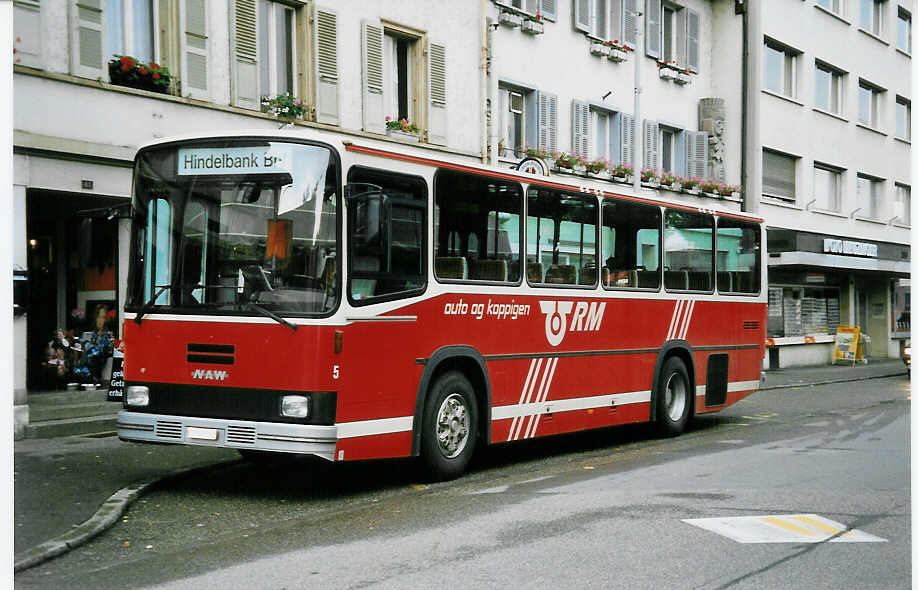 (042'001) - AAGK Koppigen - Nr. 5/BE 541'755 - NAW/Lauber (ex Dhler, Burgdorf Nr. 81) am 15. Juli 2000 beim Bahnhof Burgdorf